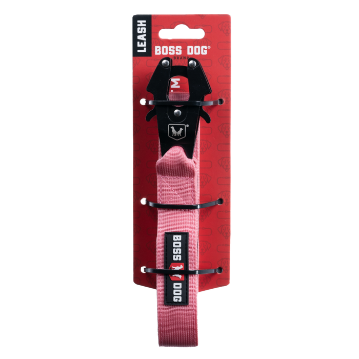 Boss Dog Tactical Dog Leash Pink 6ft
