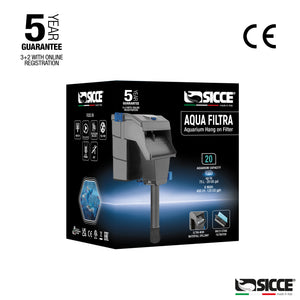Sicce Aqua Filtra Aquarium Hang on Filter 20gal - Image 2