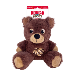 KONG Knots Teddy Dog Toy Assorted MD - Image 2