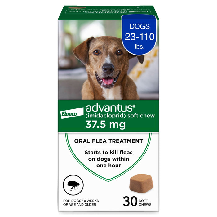 Elanco Advantus Chewable Flea Treatment for Dogs 30ct LG Dogs (23-110 lbs)