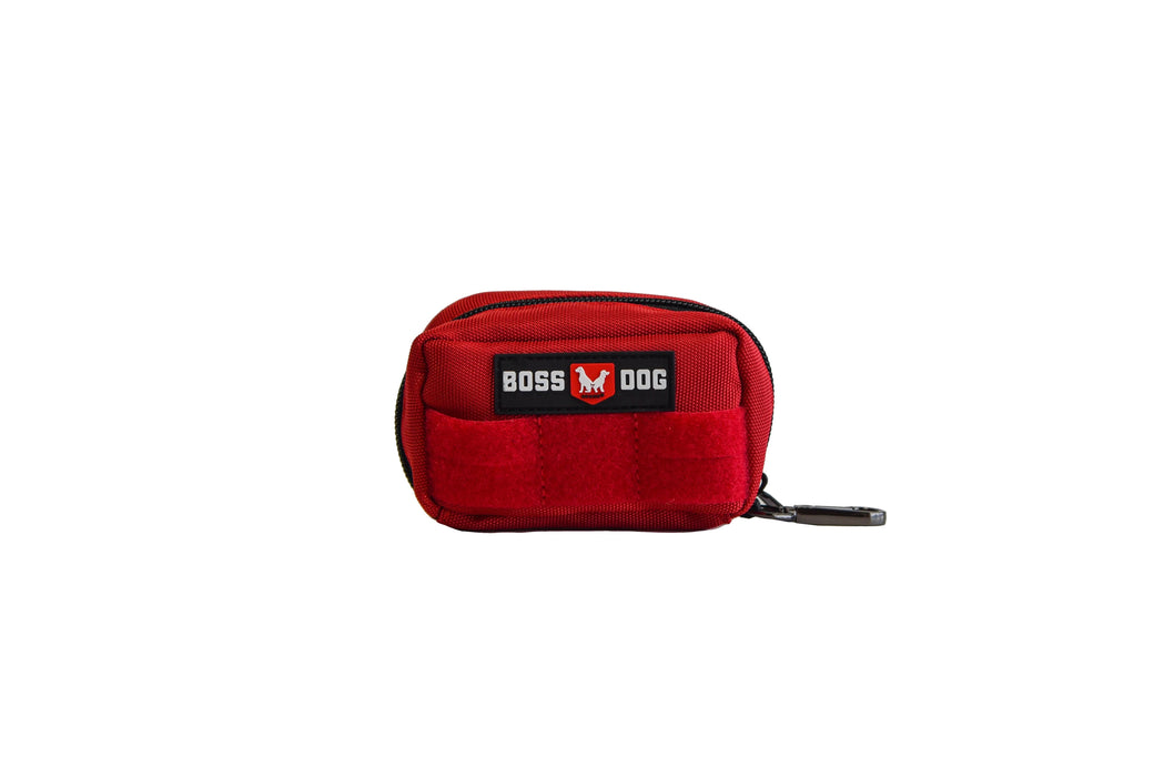 Boss Dog Tactical Molle Harness Bag Red LG