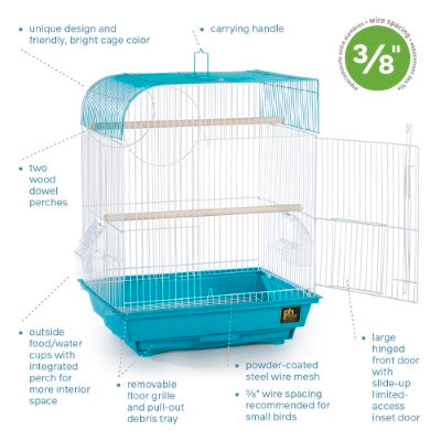 Prevue Pet Products South Beach Flat Top Bird Cage