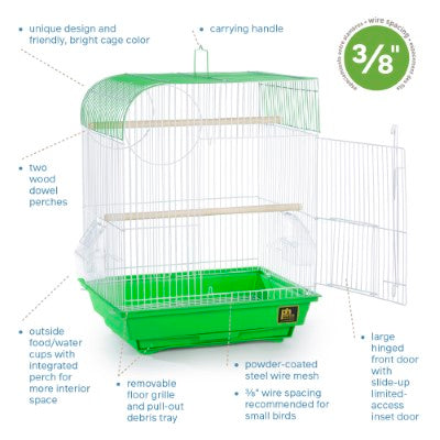 Prevue Pet Products South Beach Flat Top Bird Cage
