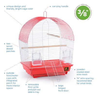 Prevue Pet Products South Beach Dome Top Bird Cage