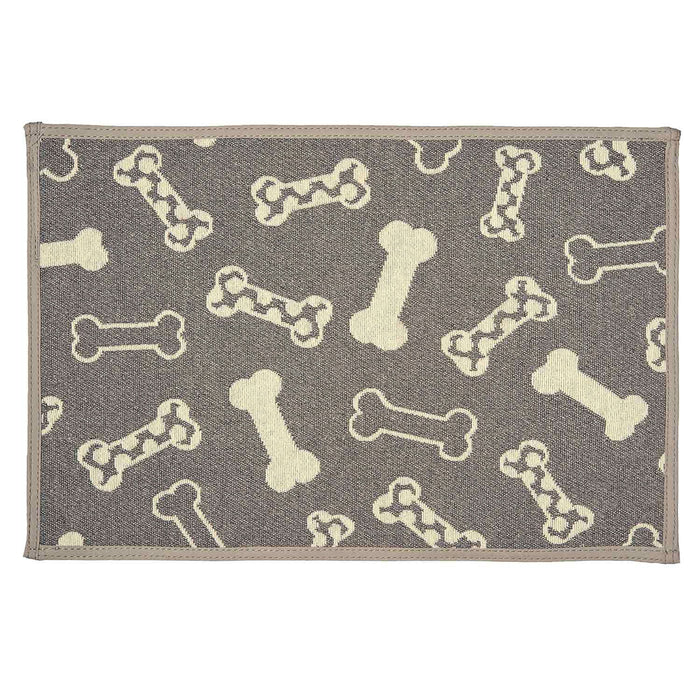 Loving Pets Bella Fashion Mats Bones Polka Dots One Size