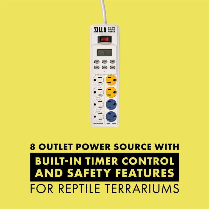 Zilla 24/7 Digital Timer Power Center