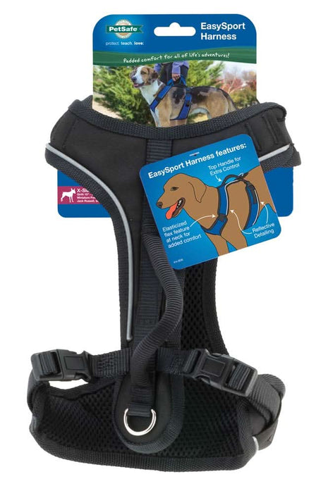 EasySport Comfortable Dog Harness Black XS