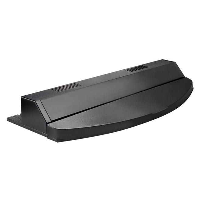 Aqueon T8 Fluorescent Deluxe Full Hoods Black 26 Bow - Image 2