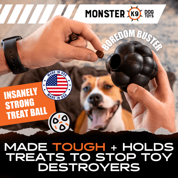Monster K9 Dog Toys Rumble Ball - 1 - Image 8