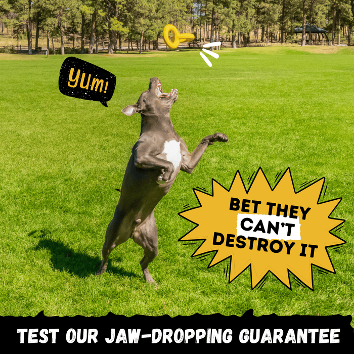 Monster K9 Dog Toys Tug Rings