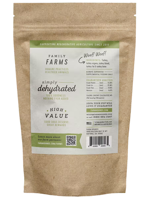 Farm Hounds Turkey Strips Dog Treats - 4.5 oz