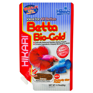 Hikari USA Betta BioGold Pellets Fish Food 0.7 oz - Image 2