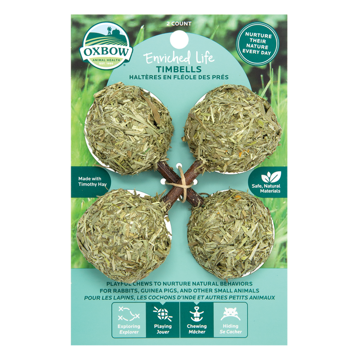 Oxbow Animal Health Enriched Life Timbells Small Animal Toy One Size