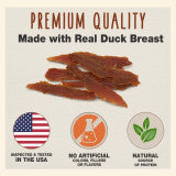 Cadet Gourmet Duck Breast Treats for Dogs 3 Ounce (Pack of 1)