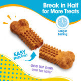 Nylabone Nubz Turkey & Sweet Potato Puppy Chew Treats Small (8 Count)