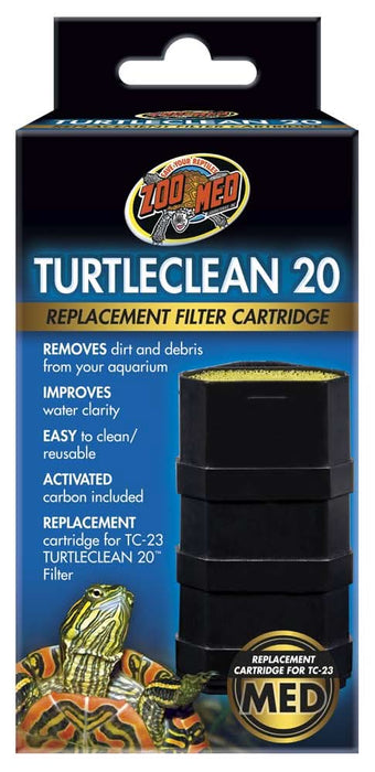 Zoo Med TurtleClean 20 Replacement Filter Cartridge MD
