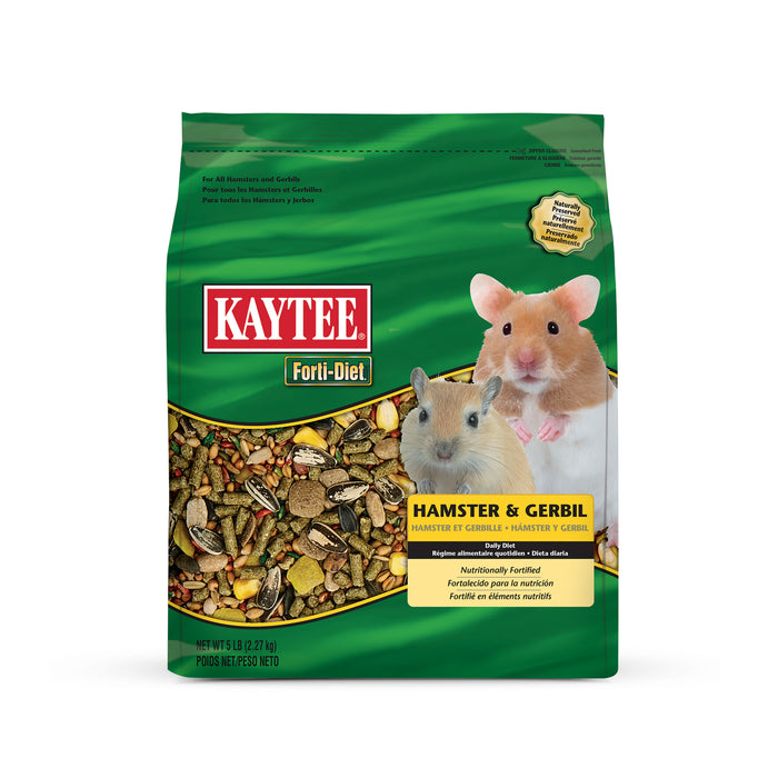 Kaytee Forti-Diet Hamster & Gerbil Food 5 Pounds