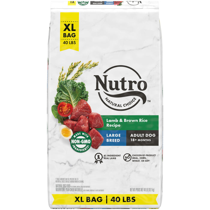Nutro Products Natural Choice Large Breed Adult Dry Dog Food Lamb & Brown Rice 40lb