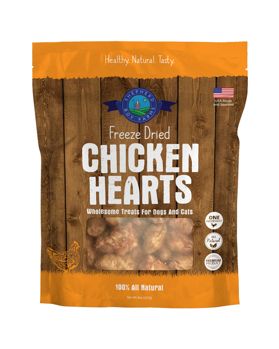 Shepherd Boy Farms Freeze-Dried Chicken Hearts 8oz - Image 3