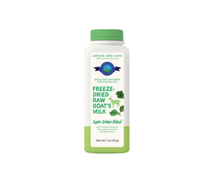 Shepherd Boy Farms Freeze-Dried Raw Goat Milk Super Green 16oz - Image 2