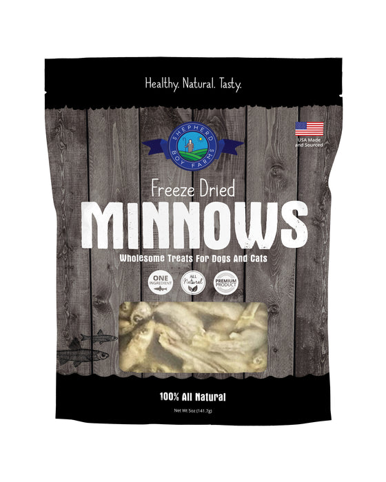 Shepherd Boy Farms Freeze-Dried Minnows 5oz - Image 4