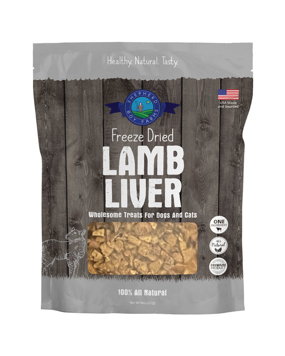 Shepherd Boy Farms Freeze-Dried Lamb Liver 8oz - Image 4