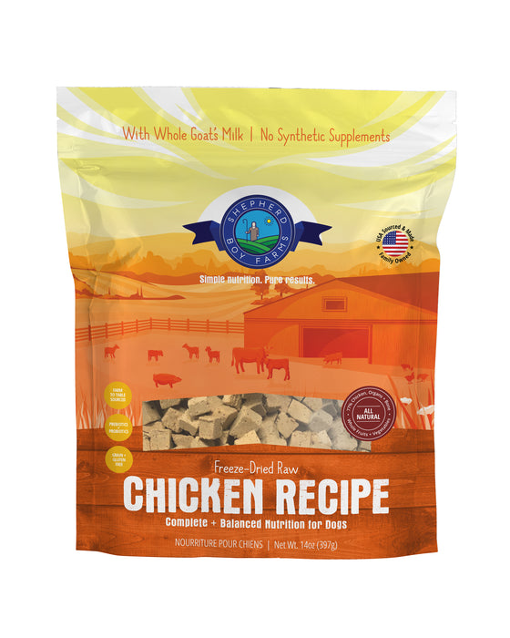 Shepherd Boy Farms Freeze-Dried Chicken Diet 14oz - Image 5