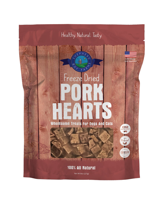Shepherd Boy Farms Freeze-Dried Pork Hearts 8oz - Image 4