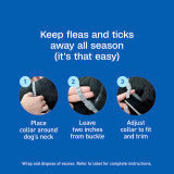 ADAMS Flea & Tick Collar Plus for Dogs and Puppies, 1 pack