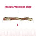 Icelandic+ Hand Wrapped Fish Stick Dog Treat Bully w/Cod Skin 6in 18pk - Image 2