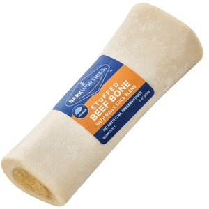 Barkworthies Shin Bone Stuffed With Bully Stick 5-6 Inches 10 Count - Image 2