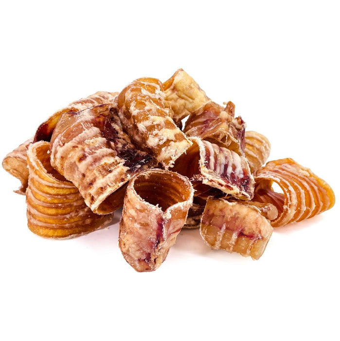 Value Pet Supplies ValueBull USA Beef Trachea Bites for Small Dogs - 2 lbs