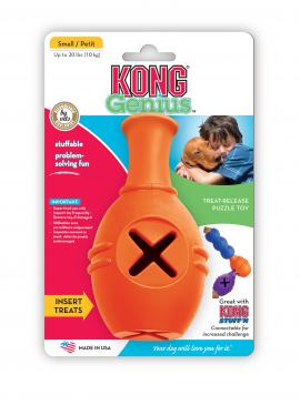 KONG Genius Leo Dog Toy Assorted SM - Image 2