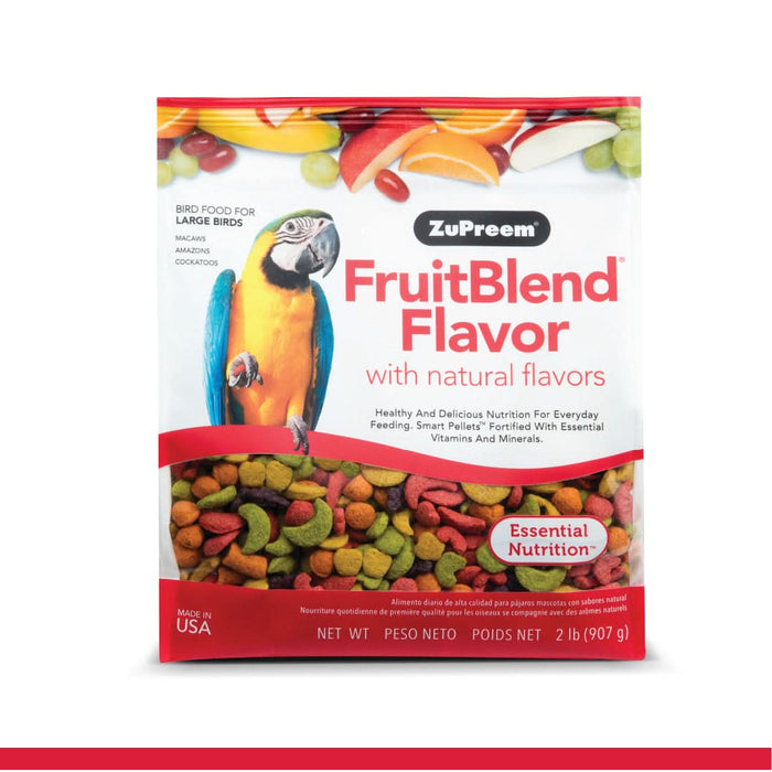 ZuPreem FruitBlend Bird Food Large Birds 2 lb