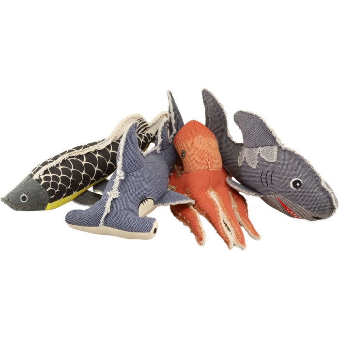 Petsport USA Reel Big Fish Dog Toy Assorted