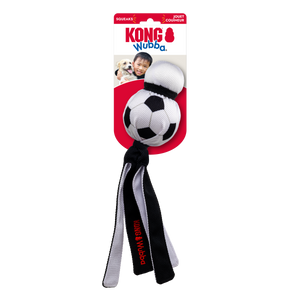KONG Wubba Sport Dog Toy Soccer LG - Image 2