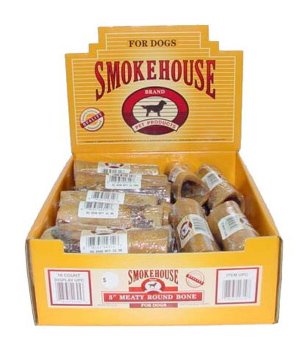 Smokehouse USA Made Round Bone 16 ct 5 in