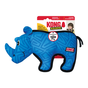 KONG Ballistic Dog Toy Rhino MD/LG - Image 2
