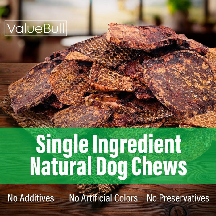 Value Pet Supplies ValueBull Beef Lung Wafers, Premium - 4 lbs