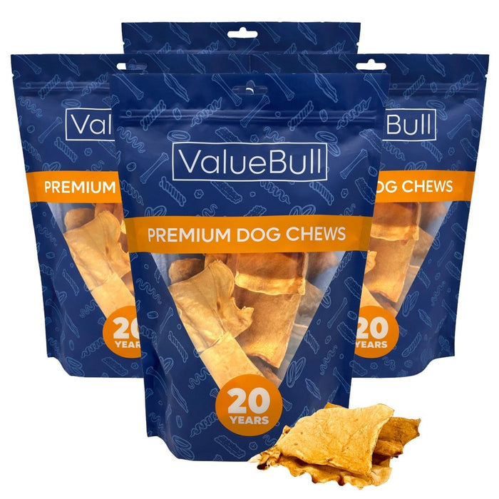 Value Pet Supplies ValueBull USA Rawhide Chips, Chicken Infused - 4 lbs