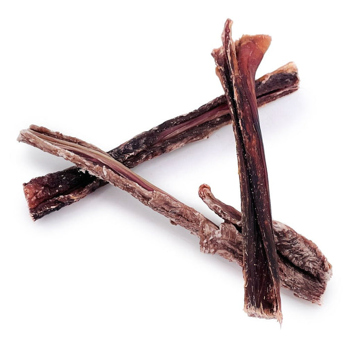 Value Pet Supplies ValueBull Beef Jerky Gullet Sticks, Premium Dog Chews, 5-6 Inch, 25 Count
