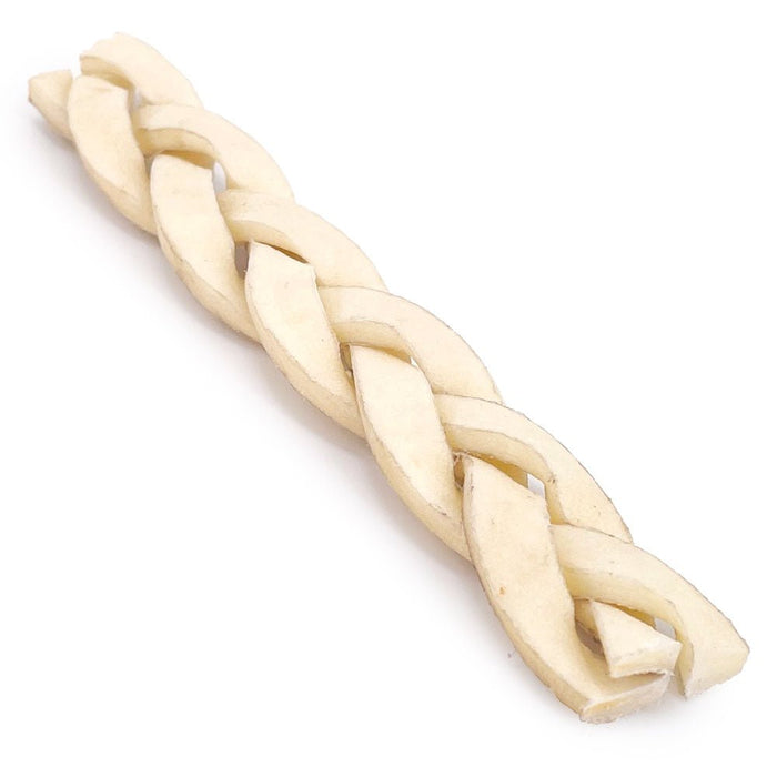 Value Pet Supplies ValueBull Beef Cheek Braids, Long Lasting Dog Chews, 5-6 Inch, 25 Count