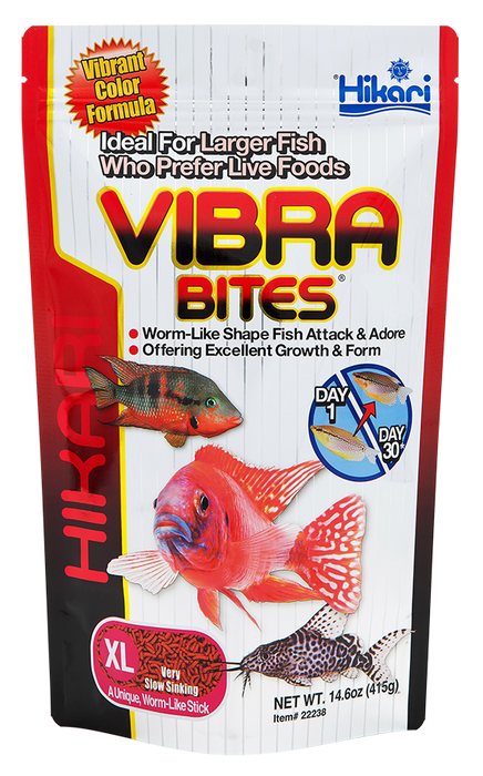 Hikari USA Vibra Bites Tropical Fish Food 14.6oz XL - Image 2