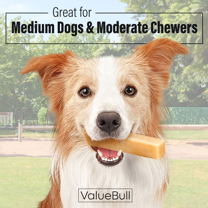 Value Pet Supplies ValueBull Himalayan Yak Cheese Dog Chews, Medium - 10 ct