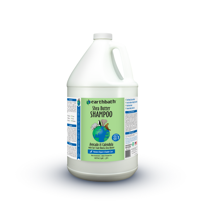 Earthbath Shea Butter Pet Shampoo Avocado and Calendula 1gal