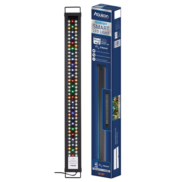 Aqueon OptiBright® SMART LED Light Fixture, 30-36" - Image 2