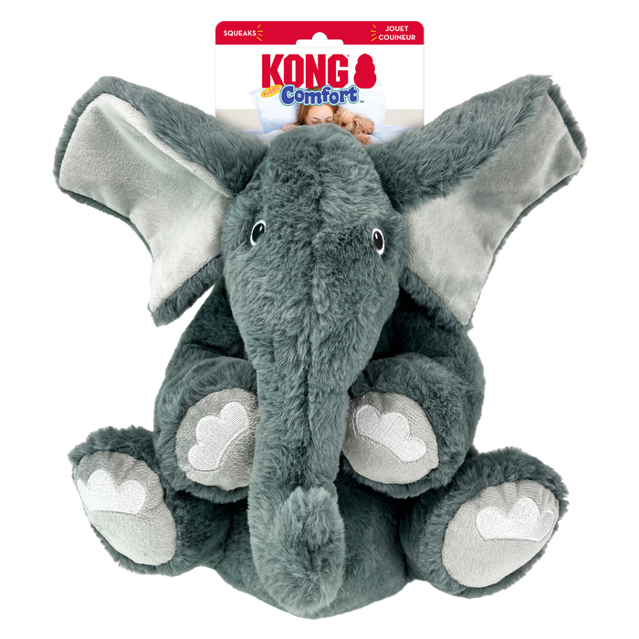 KONG Comfort Kiddos Elephant Dog Toy XL - Image 2