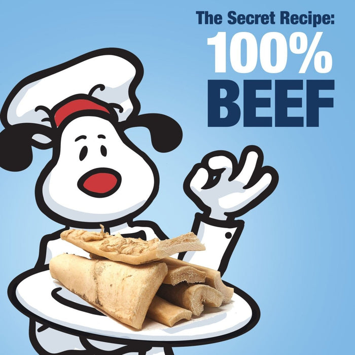 Value Pet Supplies ValueBull Beef Cheek Slices, Long Lasting Dog Chews, Thick 9-10 Inch, 10 Count