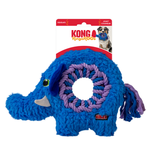 KONG Ringaroos Dog Toy Elephant MD - Image 2