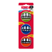 KONG Grinz by Rogz Variety Ball Dog Toys MD 3pk - Image 2